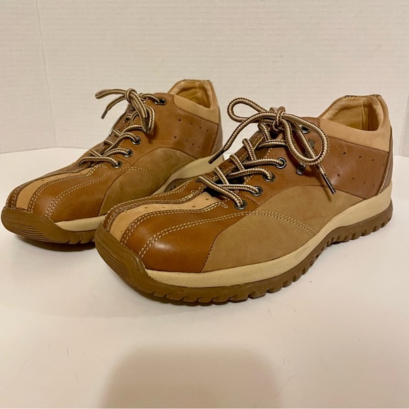 PERRY ELLIS AMERICA Casual Leather Shoes Lace Up Low Top Men’s 8/Women’s 9.5 - Picture 1 of 8